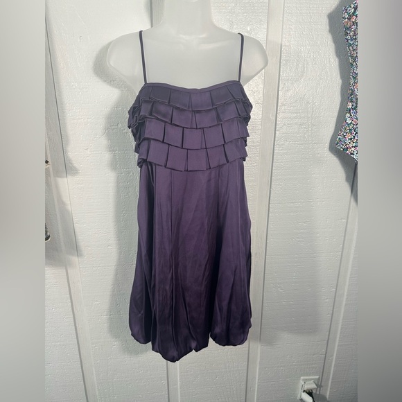 Esley Dresses & Skirts - Esley Purple Spaghetti Strap Dress Size Medium EUC